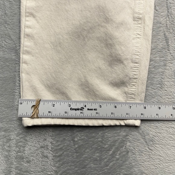 BDG High Rise Baggy Cream Denim Jeans Women's Size 26 - Picture 3 of 10